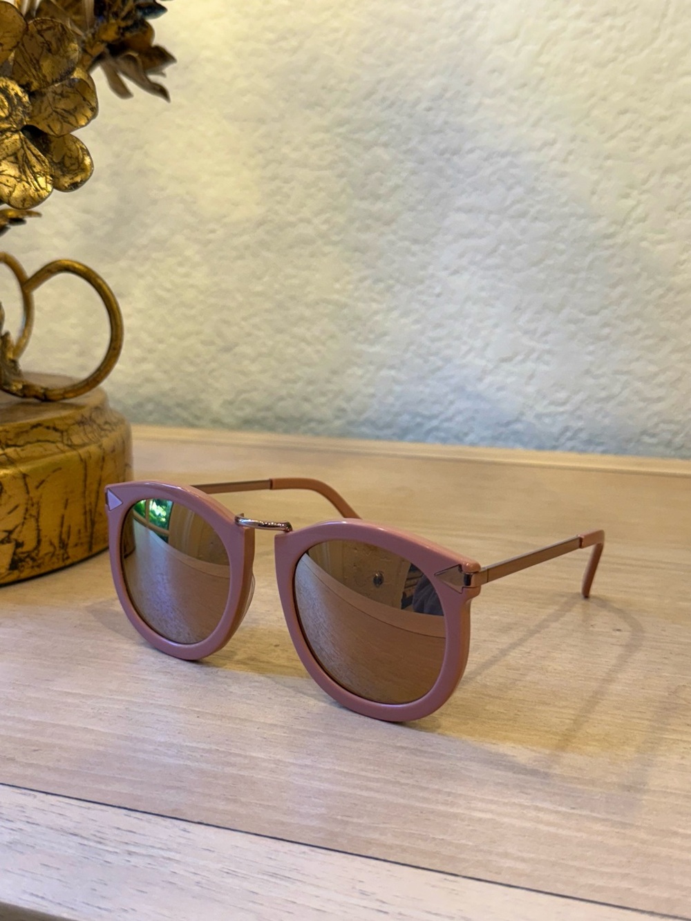 Karen Walker Super Lunar Rose Sunglasses